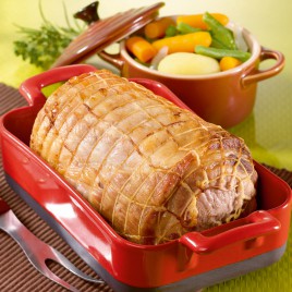 Rôti de Porc dans L'échine de le Ferme Lacombe