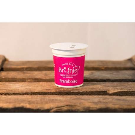 2 Yaourts Fermiers à la Framboise