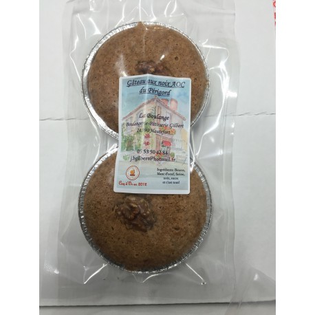 2 Gateaux aux noix du Perigord Individuels