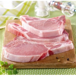 2 Côtes de Porc filet de la Ferme Lacombe