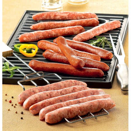 6 Chipolatas Boyau Naturel 500 env