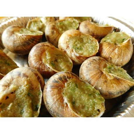 12 Escargots Petits Gris Farcis à la Périgourdine