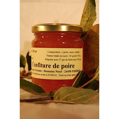 Confiture de Poire 250 grs