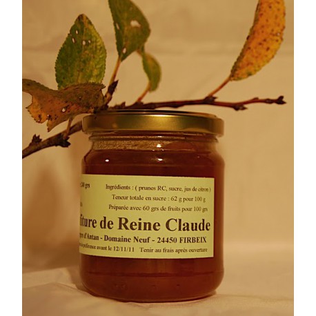 Confiture de Reine Claude 250 grs