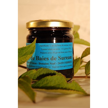 Gelée de Baie de Sureau 250 grs